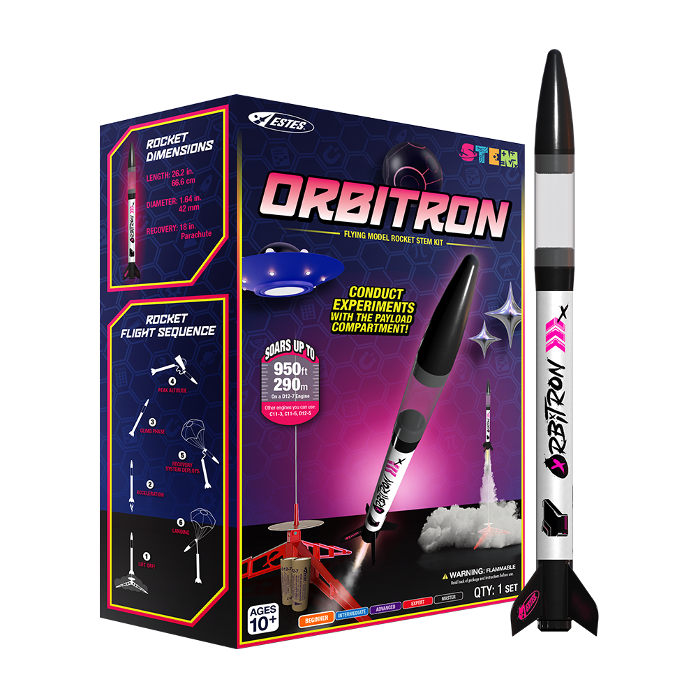 Orbitron™ STEM Kit - Complete Model Rocket Starter Set | Estes Rockets