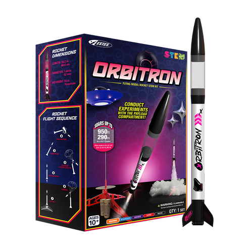 Orbitron™ STEM Kit - Complete Model Rocket Starter Set | Estes Rockets