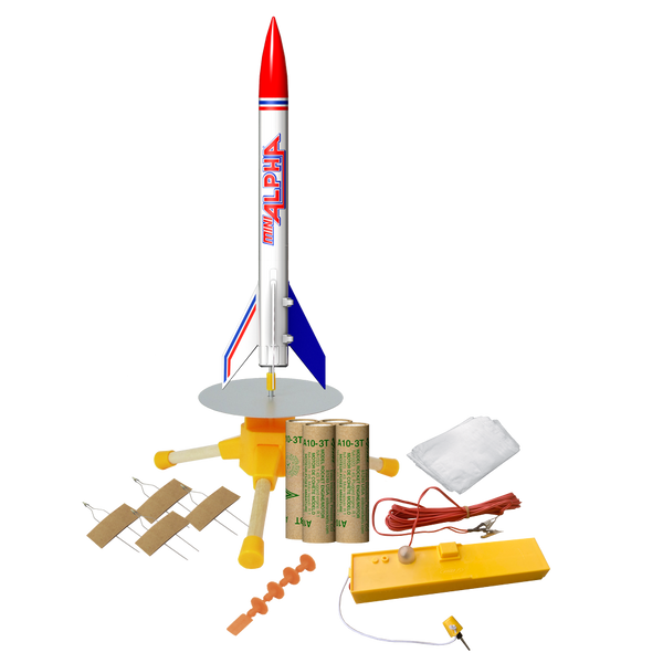 Mini Alpha™ Starter Set | Beginner Model Rocket Kit | Estes Rockets