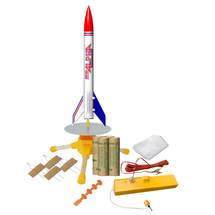 Mini Alpha™ Starter Set | Beginner Model Rocket Kit | Estes Rockets