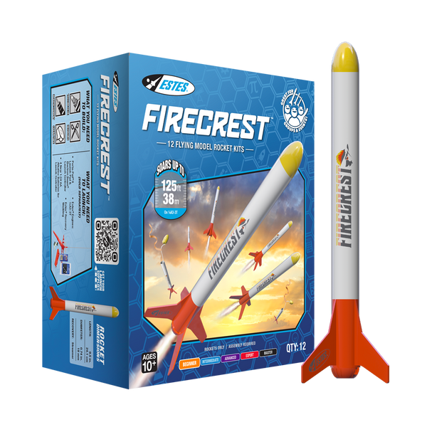 Firecrest™ Bulk Pack - 12 Beginner Friendly Model Rockets | Estes Rockets