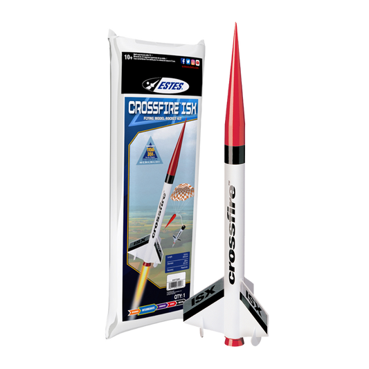 Estes Crossfire ISX Intermediate Flying Model Rocket Kit 