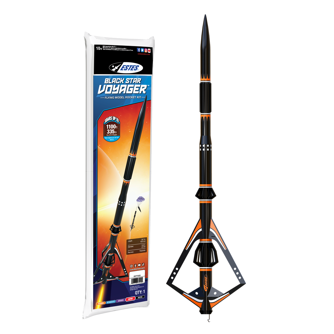 Black Star Voyager™ - Estes Rockets