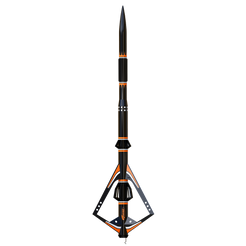 Black Star Voyager™ Model Rocket Kit - Expert Build, 1100 ft Flights ...