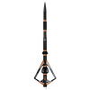 Estes Black Star Voyager Model Rocket