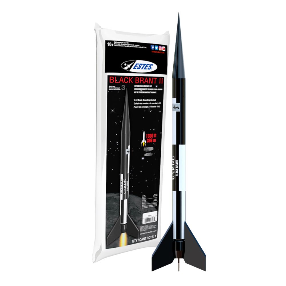 Estes Black Brant II Flying Model Rocket Kit