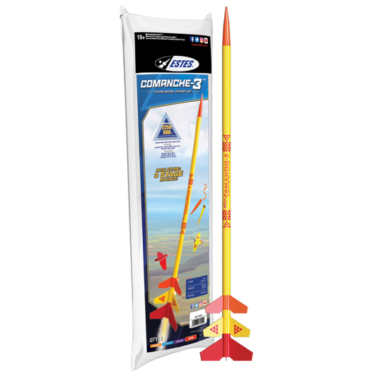 Estes Comanche-3™ Flying Model Rocket Kit