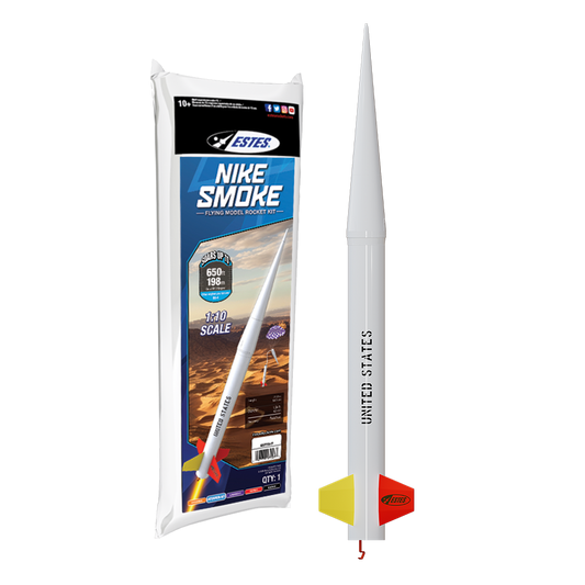 Estes Nike Smoke 18mm Model Rocket Kit