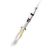 Estes Saturn 1B Flying Model Rocket