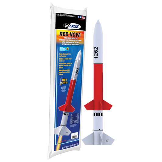 Estes Red Nova Flying Model Rocket Kit