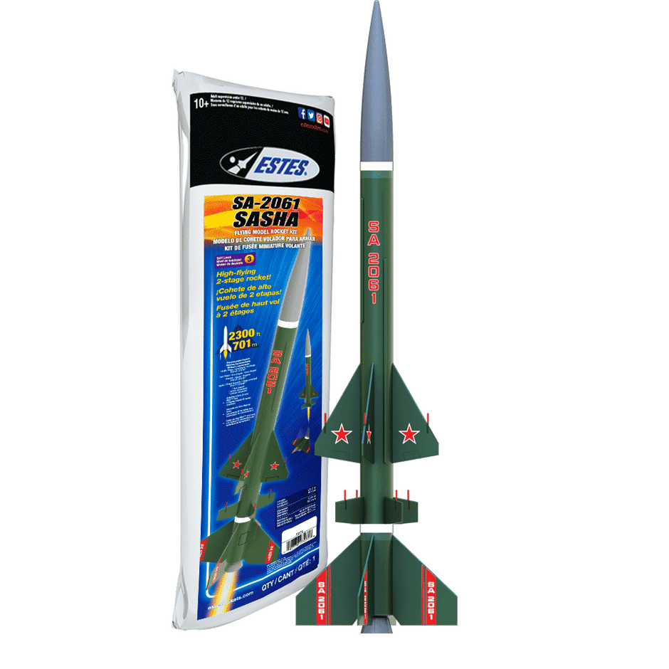 Estesxd Rockets Expert Model Rockets – High Performance Kits for Experienced Flyers ...