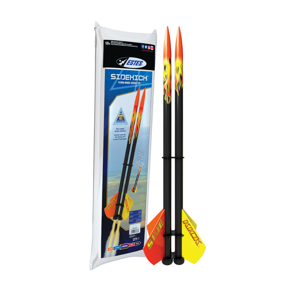 Estes Sidekick Advanced Flying Model Rocket Kit