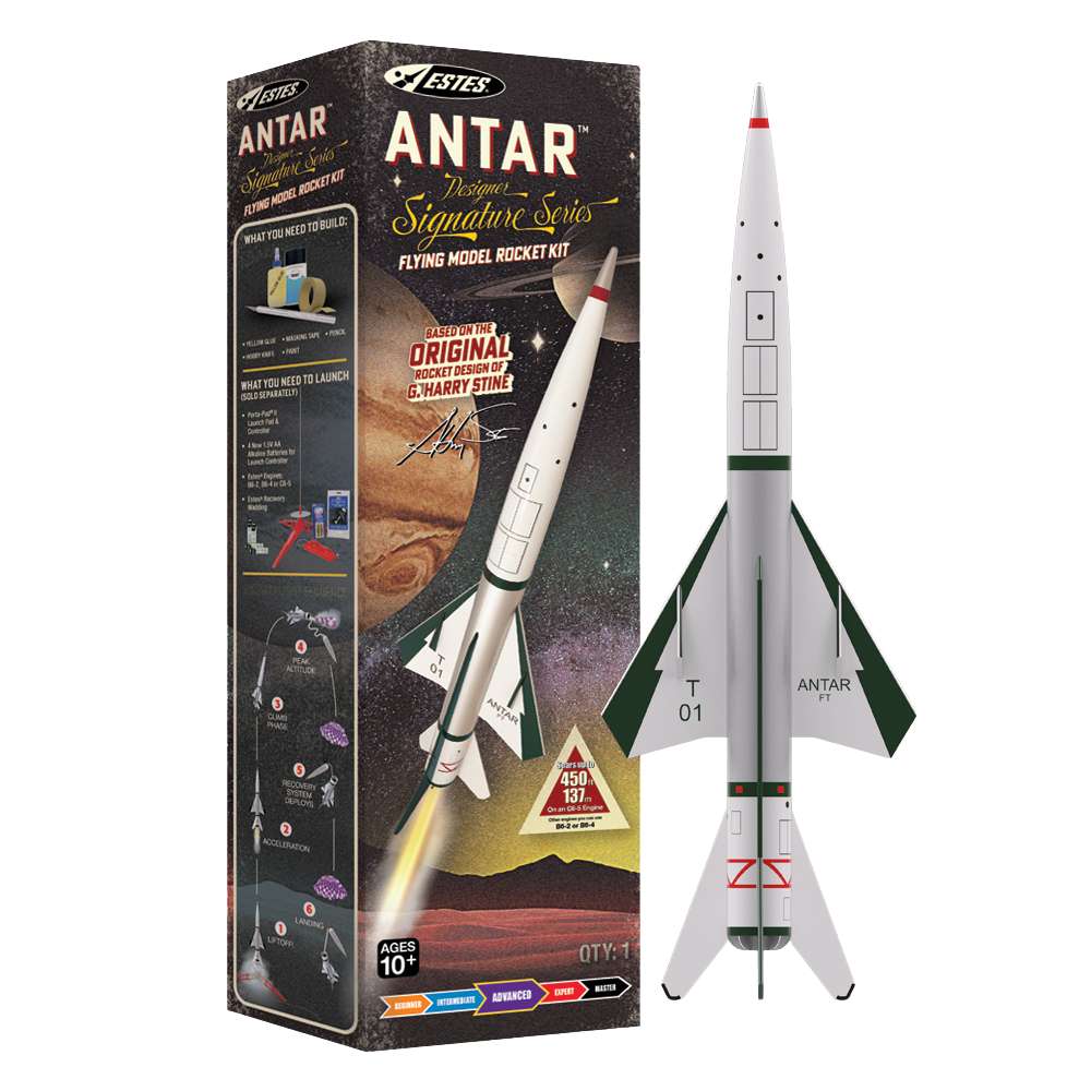 Estes Antar Flying Model Rocket Kit