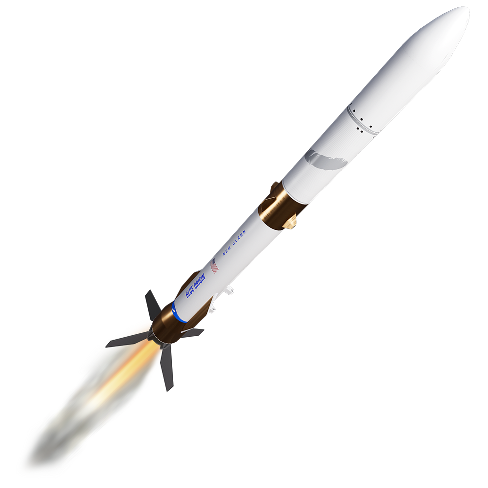Estes Blue Origin New Glenn Flying Model Rocket