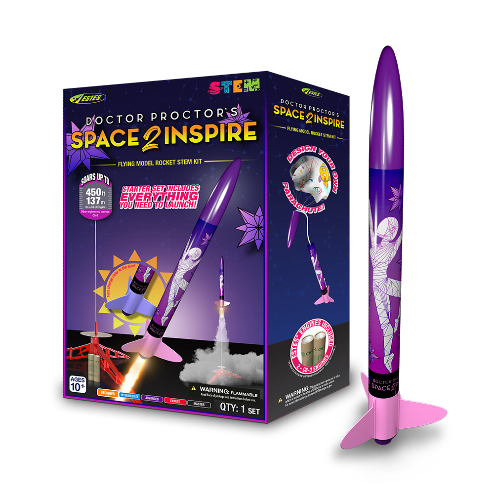 Space2Inspire STEM Kit - Estes Rockets