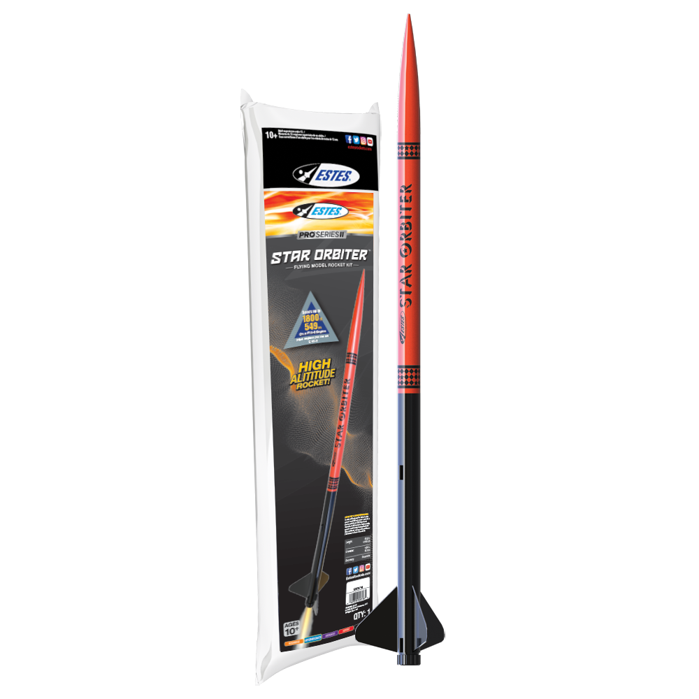 Estes Pro Series II Star Orbiter Model Rocket Kit 