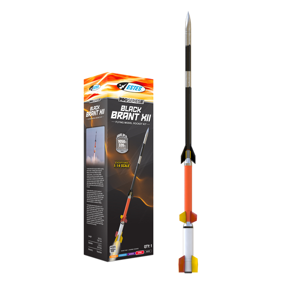 thumbnail image 2 of Rocket Building Estes Black Brant II Advanced Rocket Kit - 1:13 2 of 13