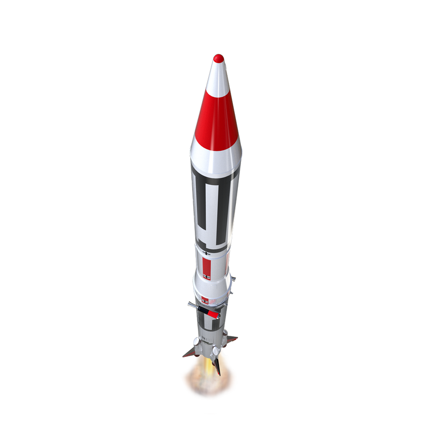 Estes Nasa Rockets Pro Series II™ Athena H Model Rocket Kit - Expert Level NASA Replica ...