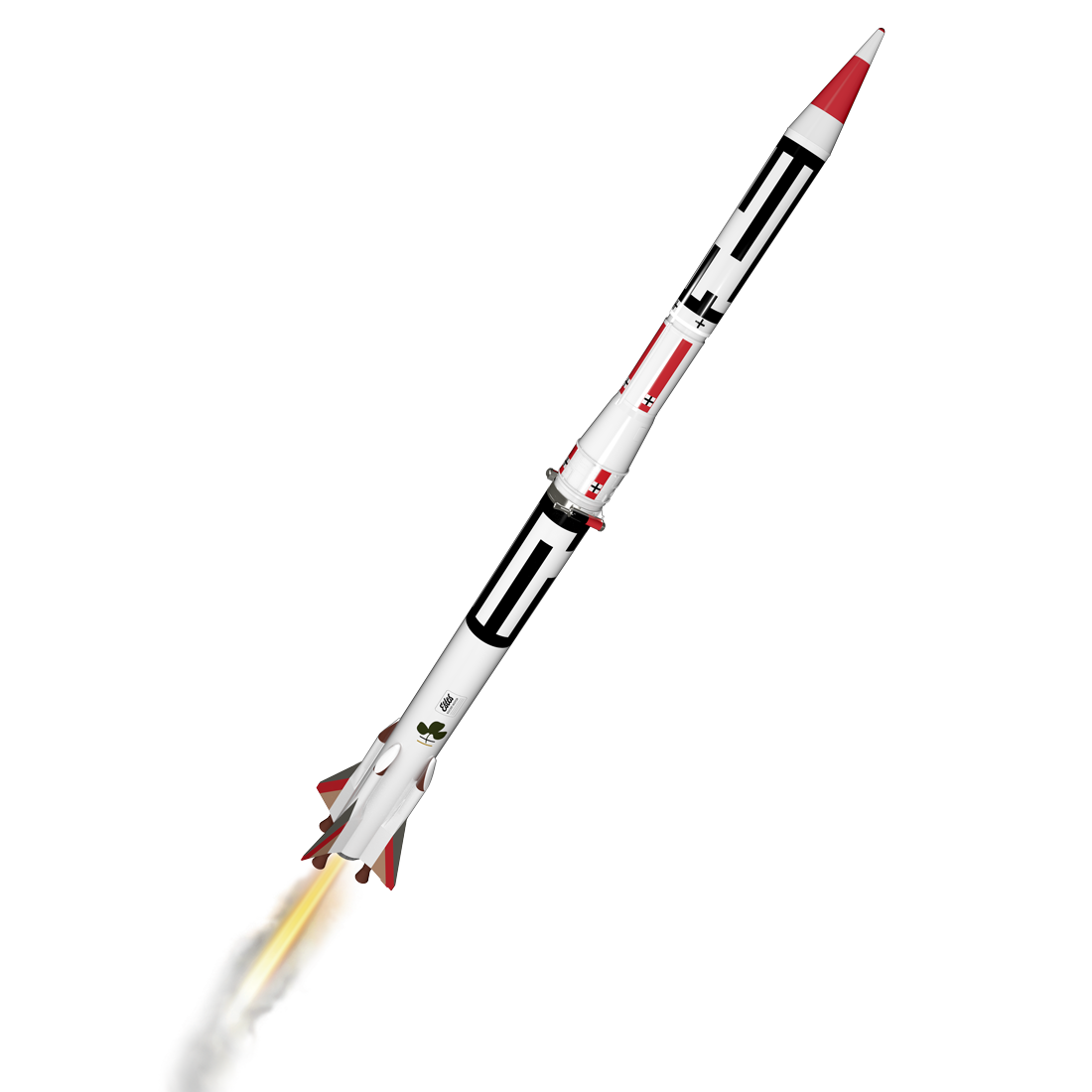 Estes Athena H Model Rocket Launch