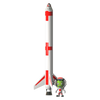 Estes Kerbal Rocket and Jeb Figurine