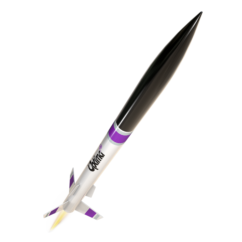 Modern Estes Rockets Pro Series II™ Optima Rocket - Classic Estes Design with Modern Power ...