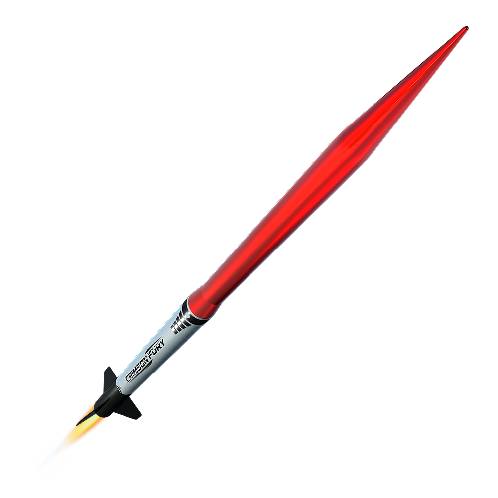 Estes Crimson Fury Flying Model Rocket