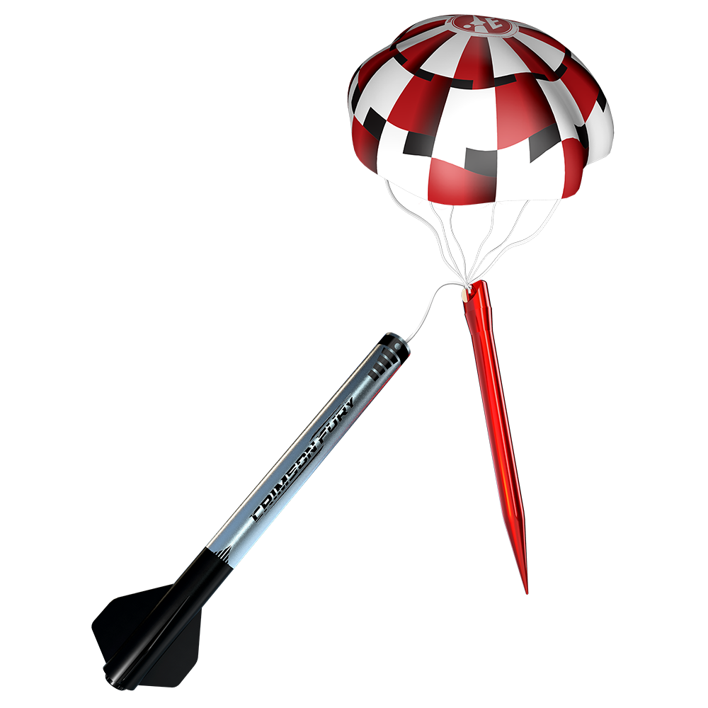 Estes Crimson Fury Model Rocket Parachute Recovery