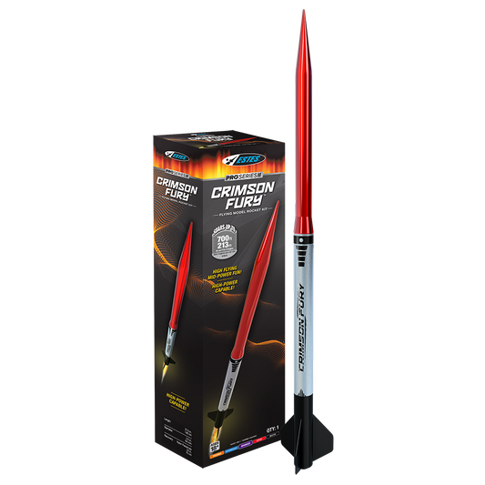 Estes Pro Series II Crimson Fury Model Rocket