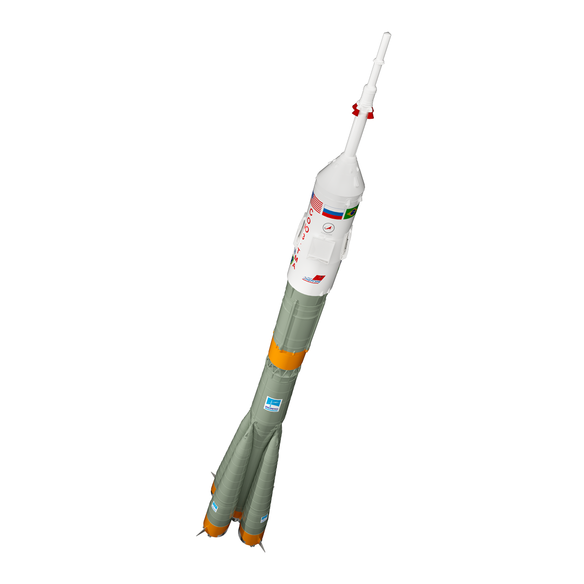 Estes Soyuz Model Rocket 