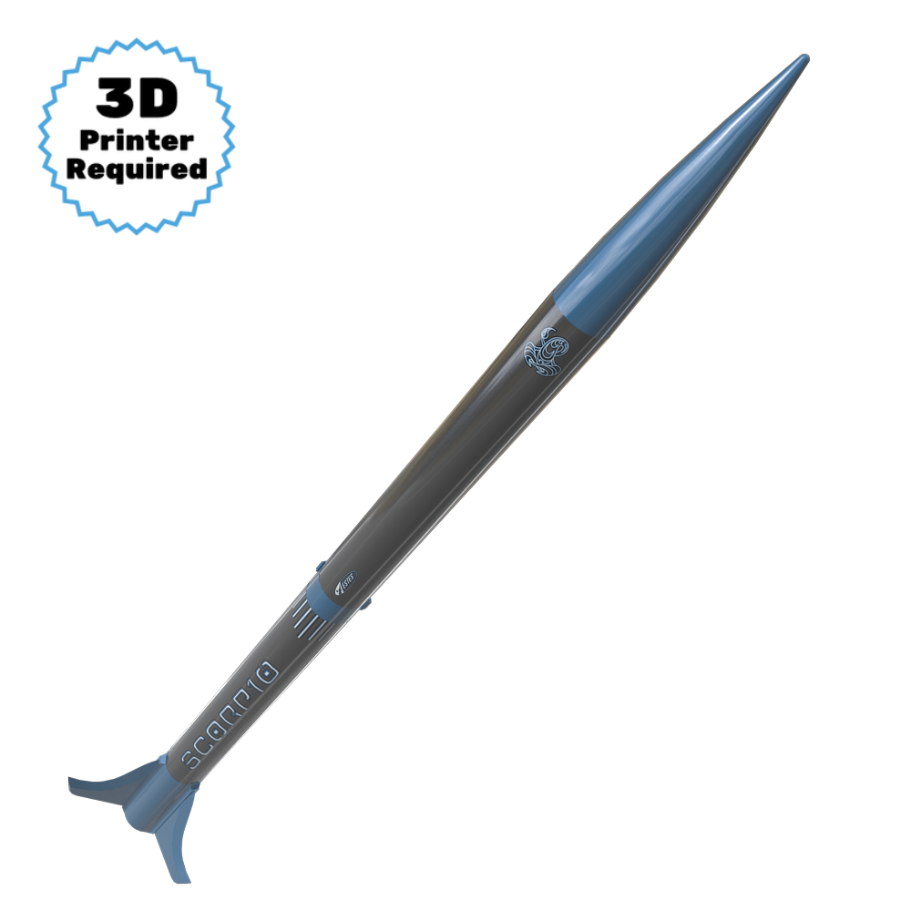 Estes Scorpio 3D Printed Model Rocket Kit