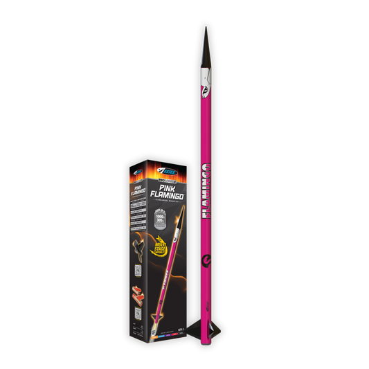 Estes Pro Series II Pink Flamingo Flying Model Rocket Kit