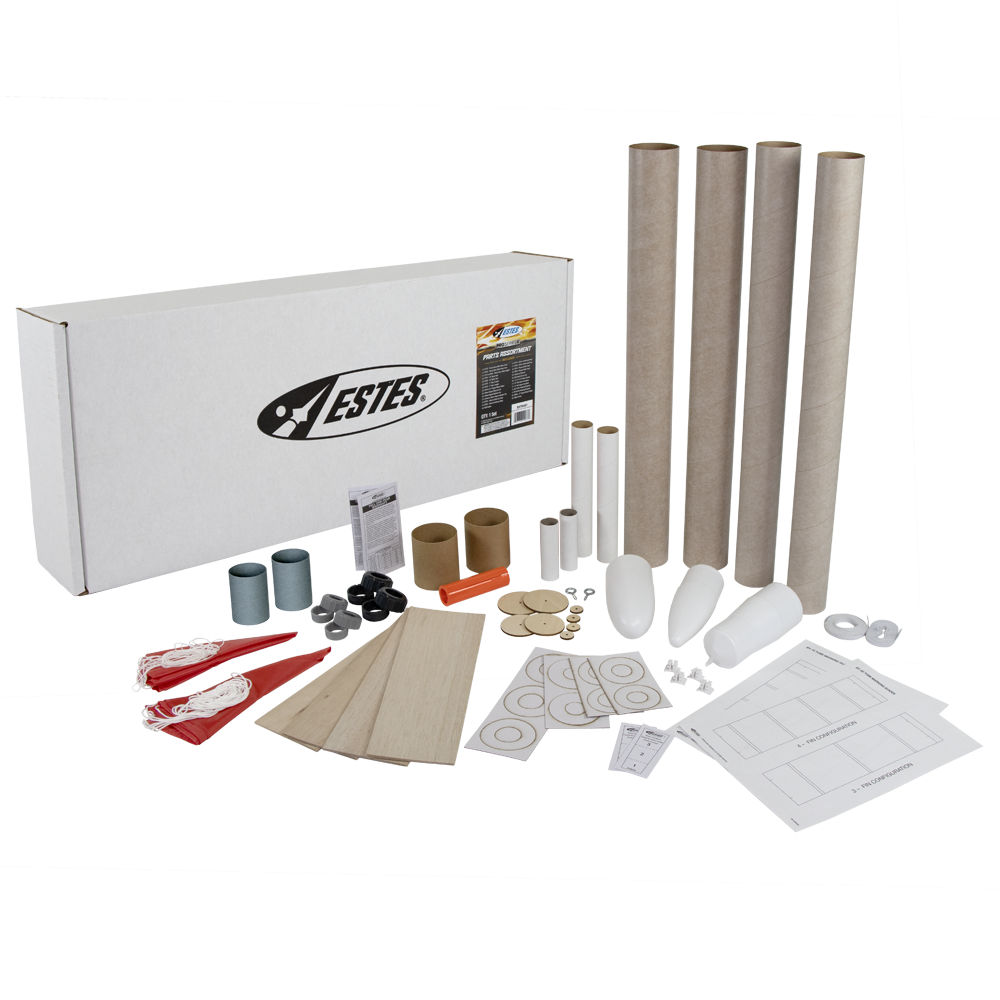 Estes Custom Rockets Pro Series II™ Parts Assortment - Build Custom Model Rockets | Estes ...