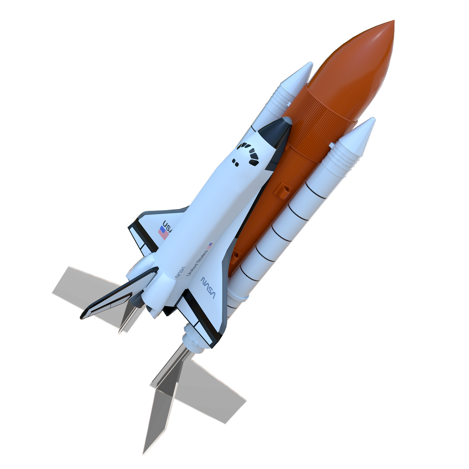 Estes Space Shuttle Model Rocket - 1:200 Scale NASA Orbiter | Estes Rockets