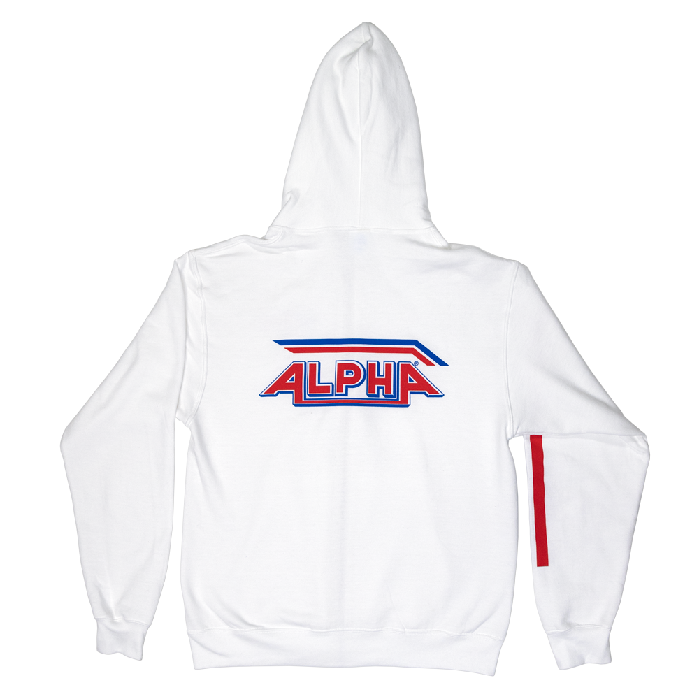 Sudadera con capucha y cremallera Alpha