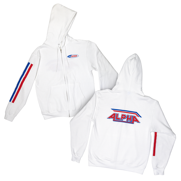 Alpha Zip Up Hoodie - Estes Rockets Heritage Apparel | Estes Rockets Alpha Zip Up Hoodie - Estes Rockets Heritage Apparel | Estes Rockets