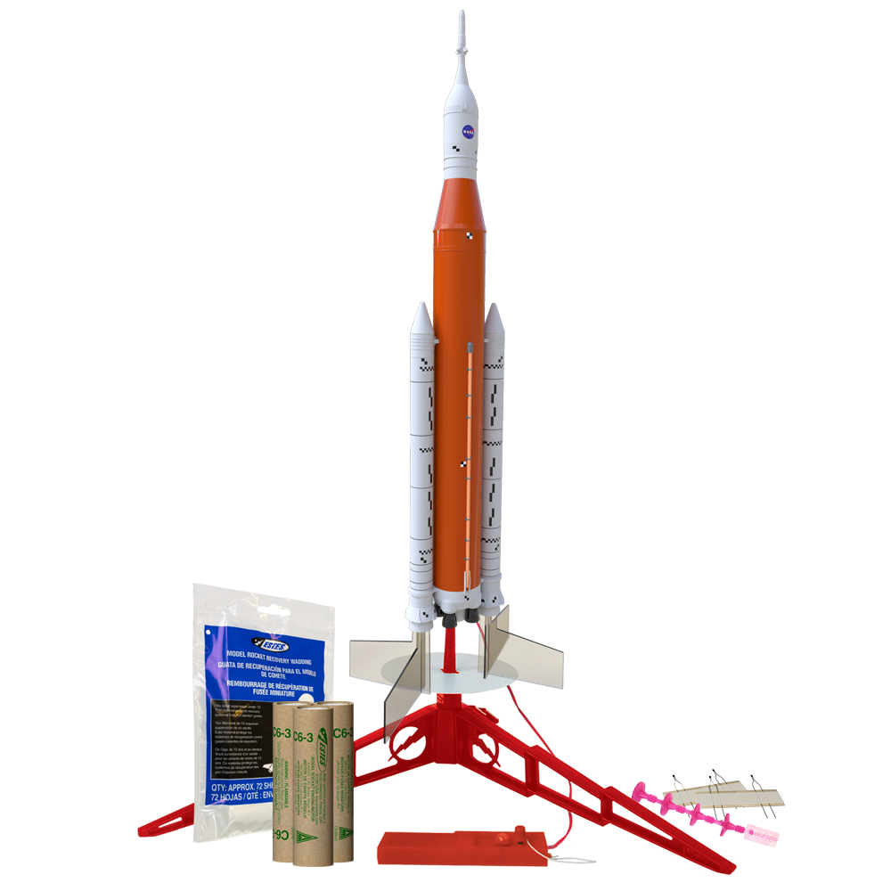 Estes Artemis II Countdown Bundle NASA SLS Model Rocket Kit with everything needed to launch 