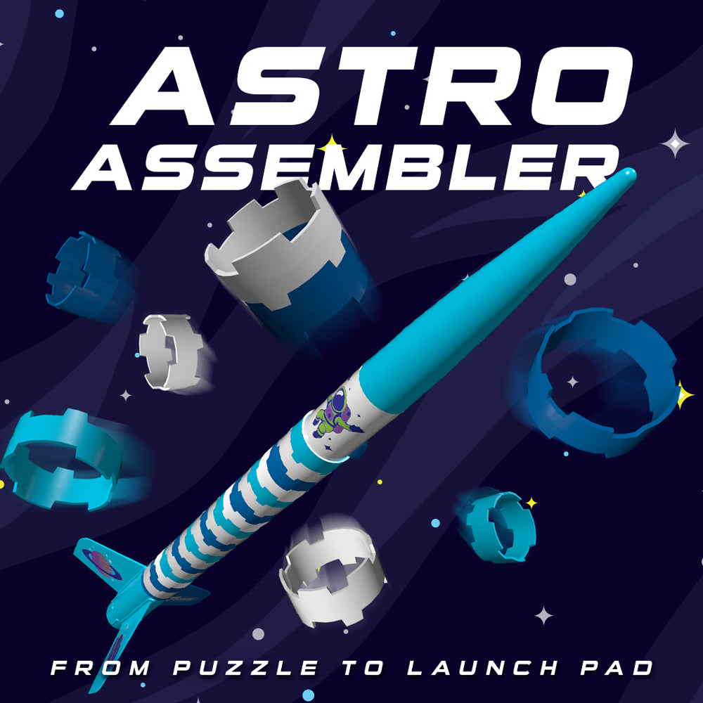 Estes Astro Assembler Flying Puzzle Model Rocket