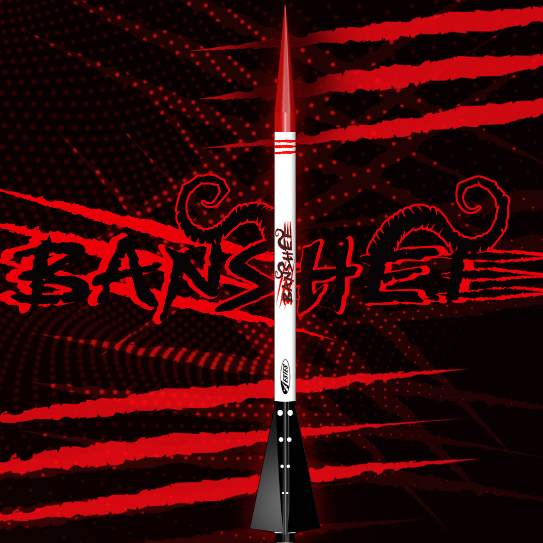 Estes Banshee Model Rocket Hero Banner