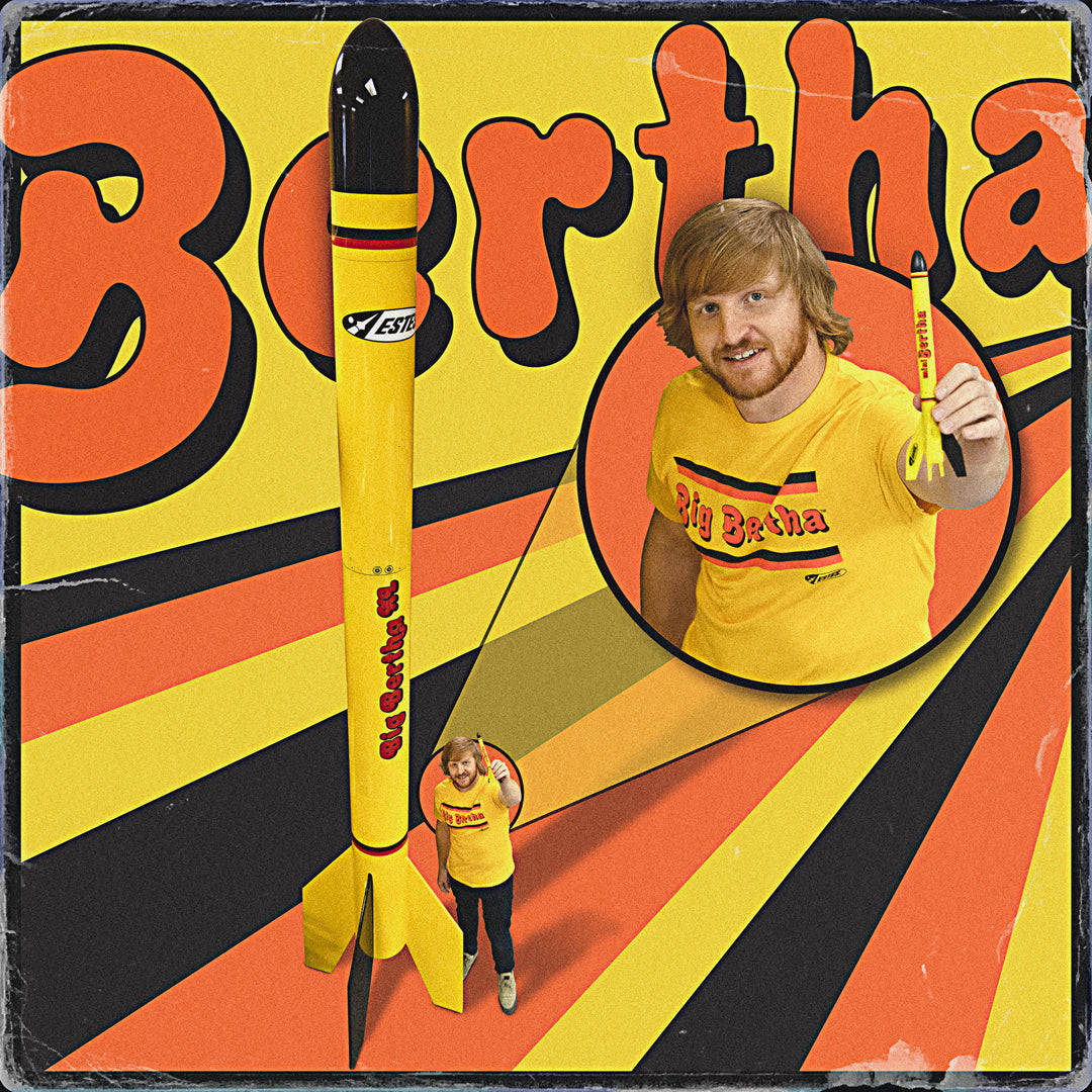 Estes Big Bertha Rocket Shirt