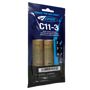 Estes C11-3 Model Rocket Engines 