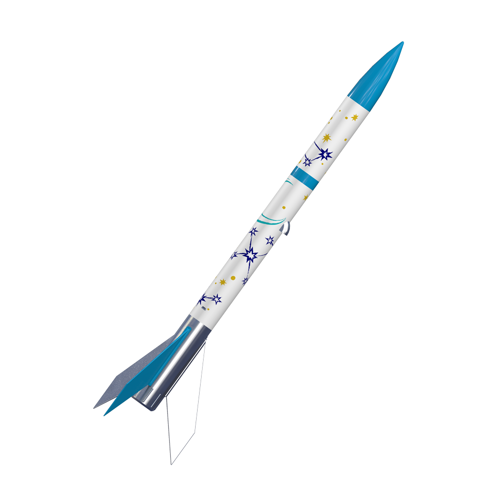 Estes Cosmic Cargo Model Rocket Side