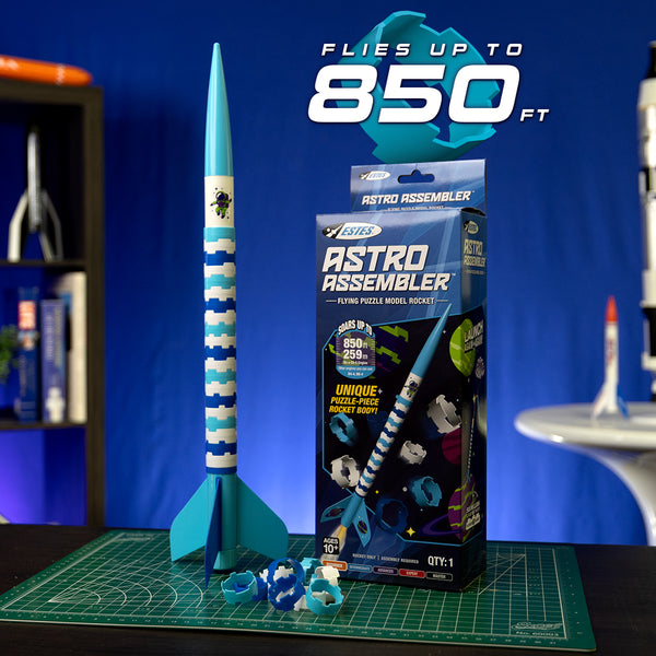 Astro Assembler™ Puzzle Rocket - Beginner Model Rocket Kit | Estes Rockets
