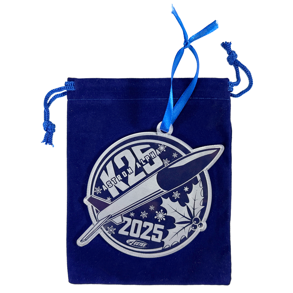 2025 Estes Christmas Ornament Rocketry Themed Collectible Decoration