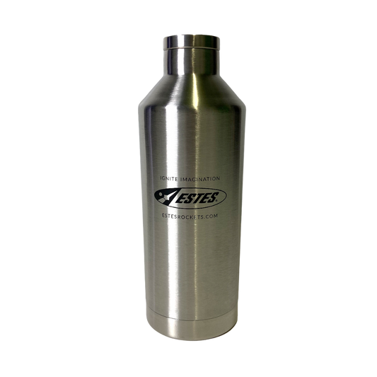 Estes Explorer Stainless Steel Water Bottle - Model Rocket Collectibles 
