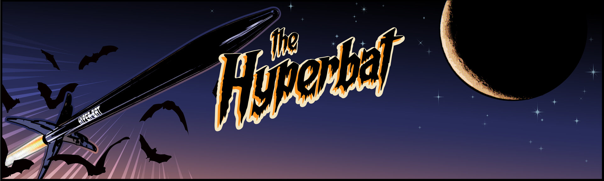 Estes Hyperbat Halloween Themed Model Rocket 