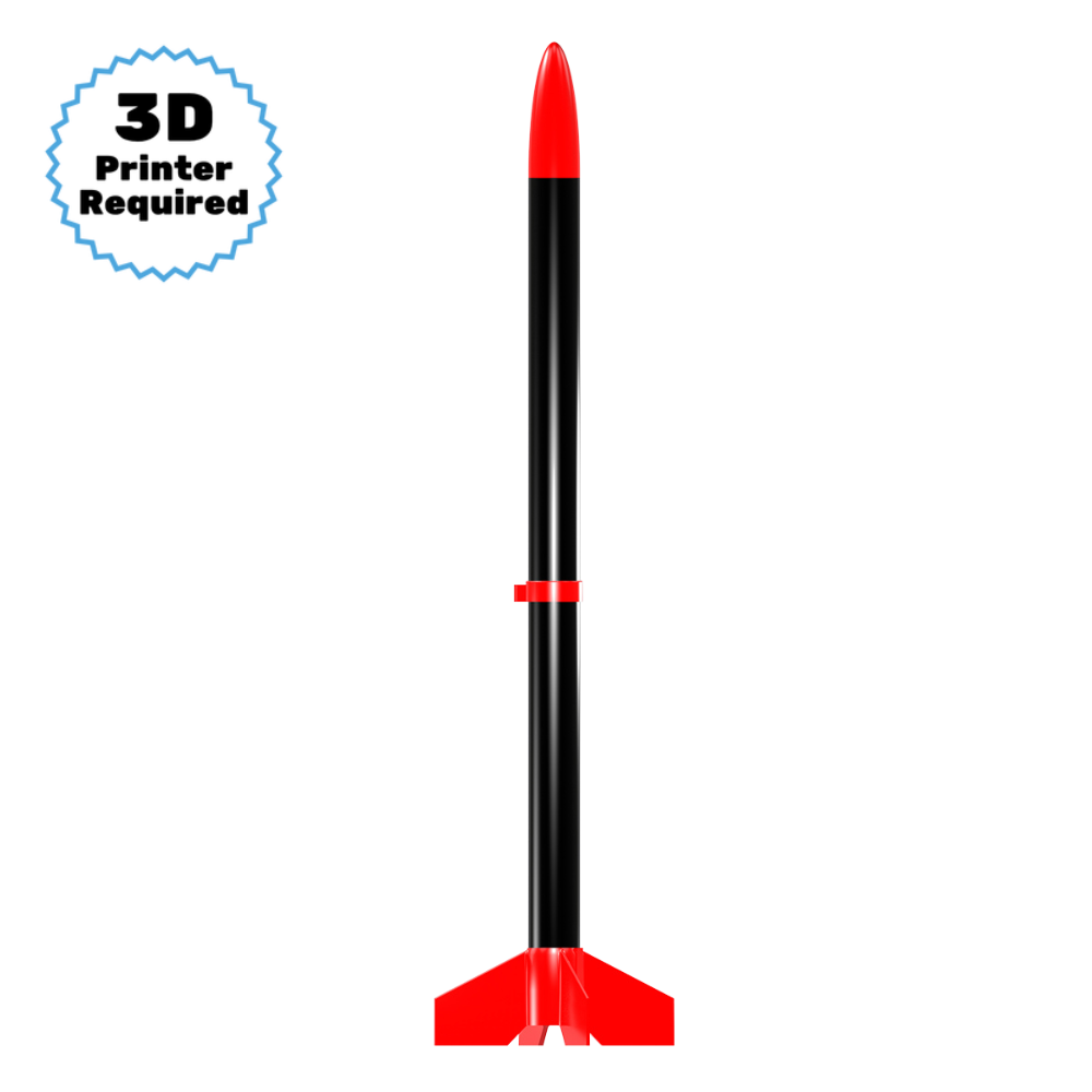 Estes Orbis 3D Printed Flying Model Rocket 