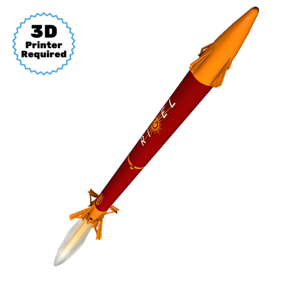 Estes Orion Rigel 3D Printed Flying Model Rocket
