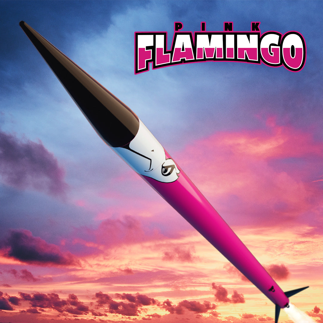 Estes Pro Series II Pink Flamingo Flying Model Rocket 