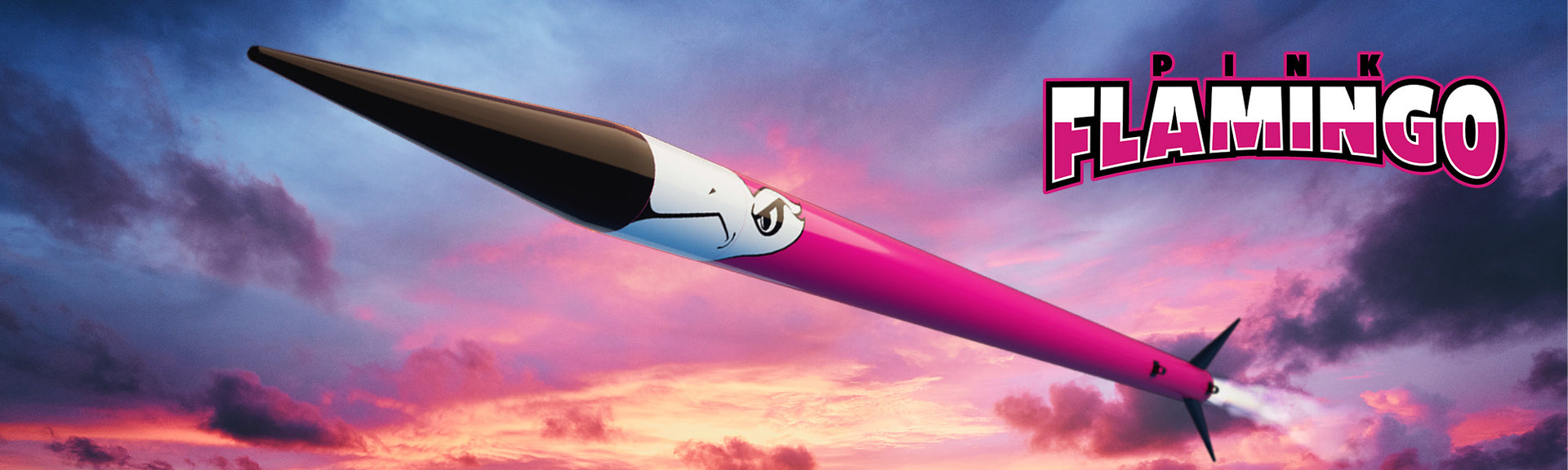 Estes Pro Series II Pink Flamingo Flying Model Rocket 