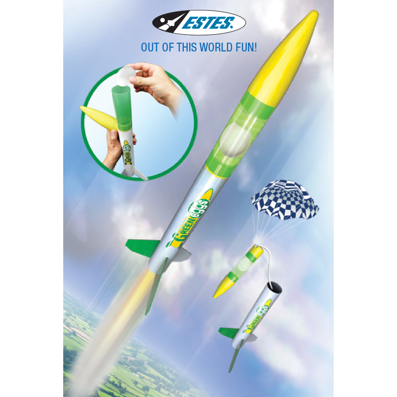 Estes Rockets Green Eggs Classroom Kit for STEM Education